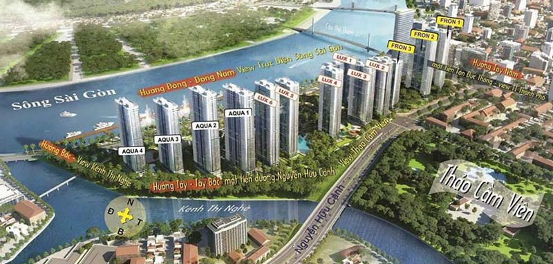 Vị trí Vinhomes Golden River